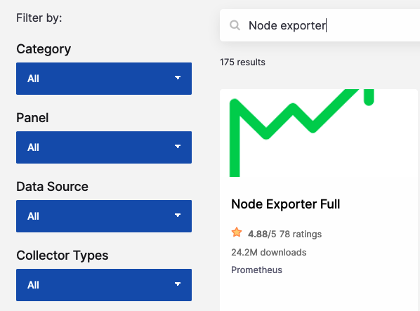 Select Node Exporter Full